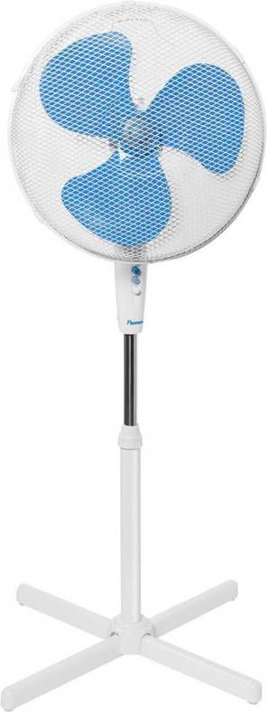 bestron Staande ventilator Met draaifunctie Hoogte 122 cm, Ø 45 cm, 45 W, wit