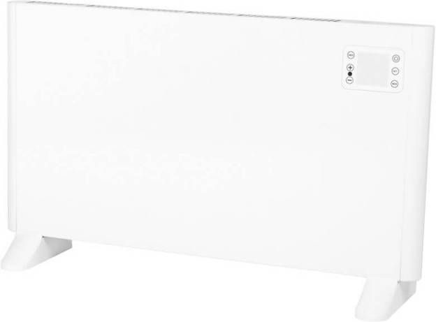 Eurom Convector Verwarming Sani Alutherm 1500W Voor in de Badkamer met Wi Fi Wit