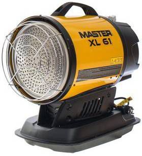 Master XL61 Infrarood Diesel Kachel 17kW 11L