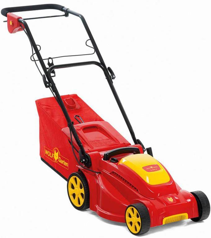Wolf Garten Elektromaaier A400e Grasmaaier 40 cm 45 l Rood Geel 1800 Watt