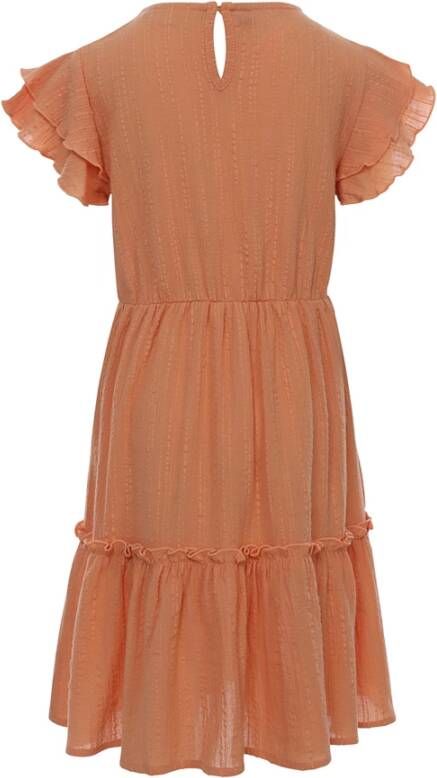 Looxs Revolution Jurkje orange peach voor meisjes in de kleur