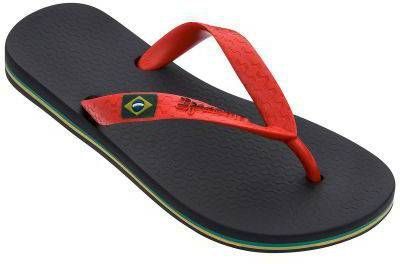 Ipanema Classic Brasil teenslippers zwart/rood