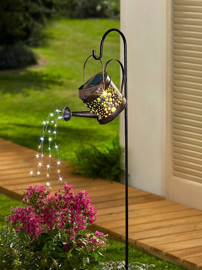 KLiNGEL Solar tuinprikker Gieter Zwart