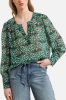 BA&SH Bedrukte blouse met lange mouwen online kopen