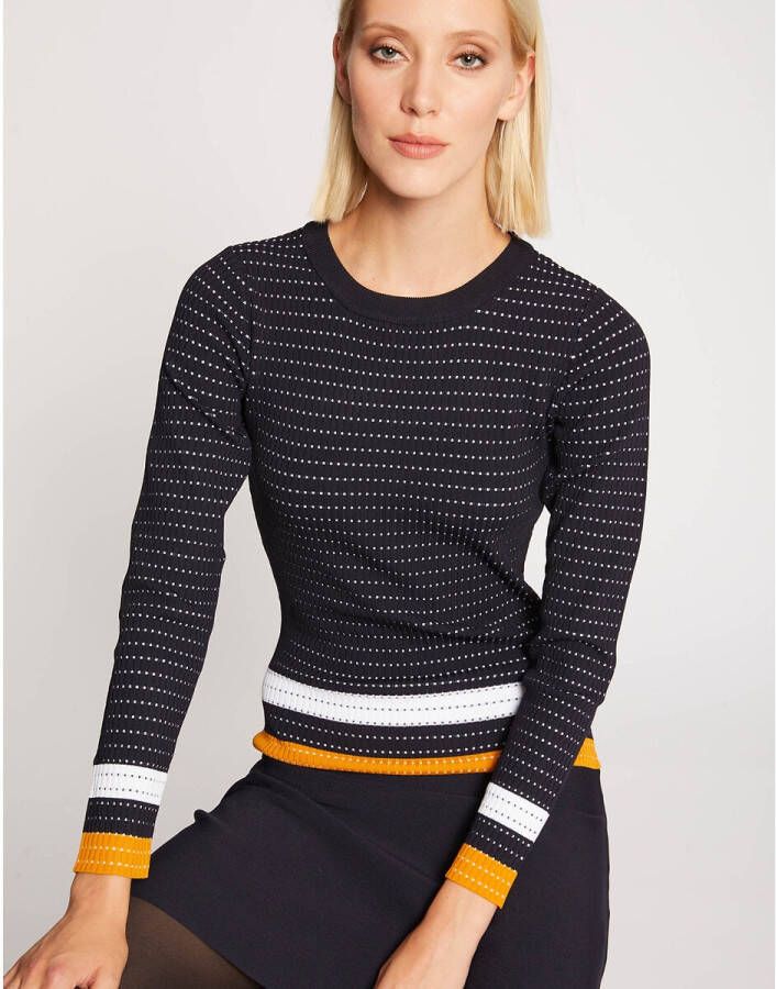 Morgan Korte jurk met lange mouwen