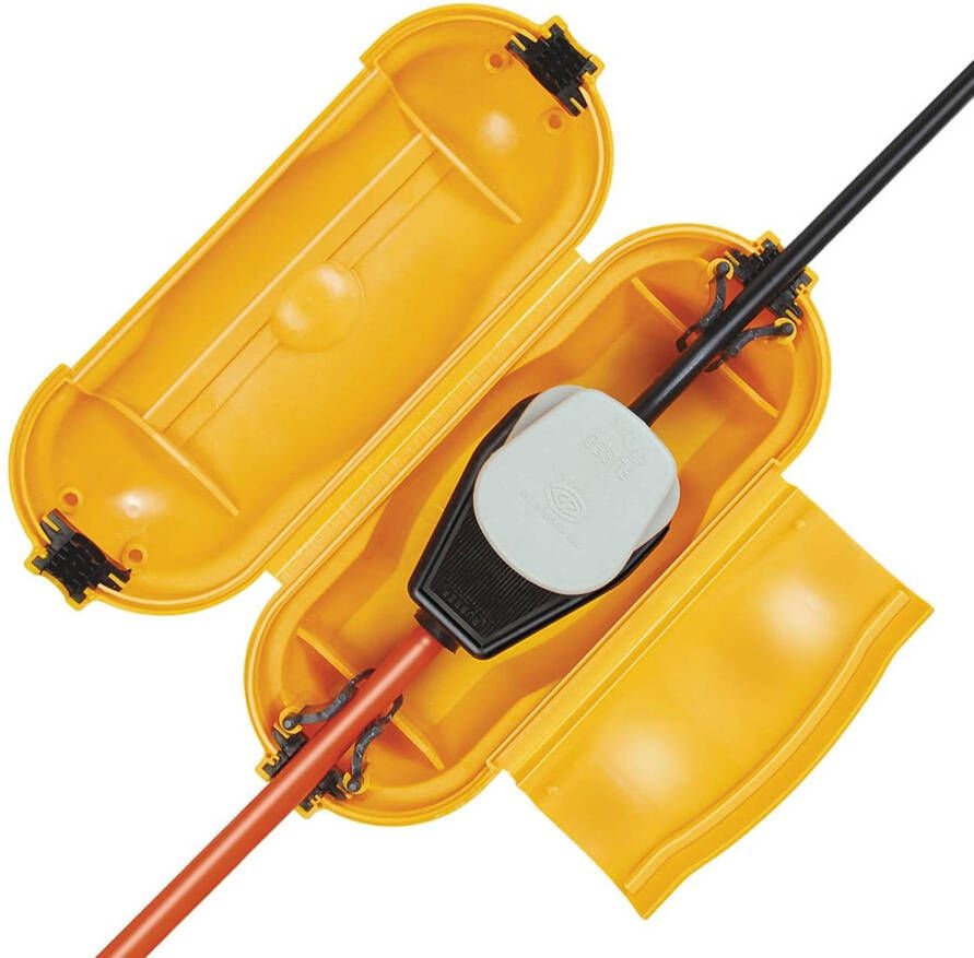 Brennenstuhl Kabelverbinding Safe box Ip44 21, 5 X 9 Cm Oranje
