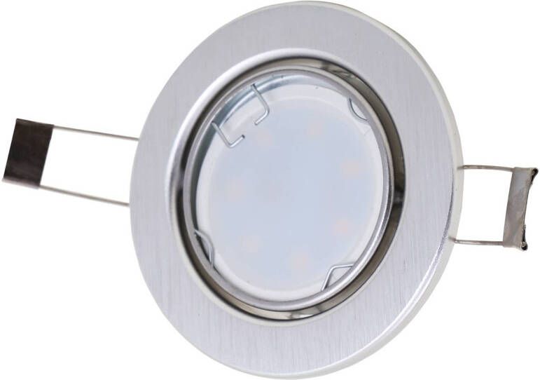 Briloner LED inbouwlampen 7221 039 Fit 3 per set in alu