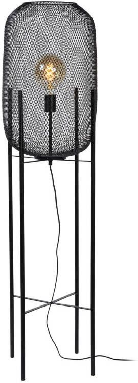 Lucide Mesh Vloerlamp Ø 35 Cm 1xe27 Zwart