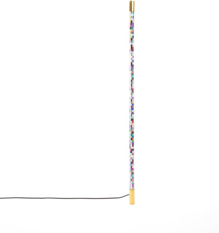 Seletti LED wandlamp Linea Pixled, meerkleurig