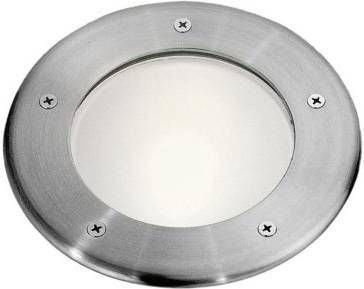 EGLO Grondinbouwspot Riga 3 Roestvast Staal