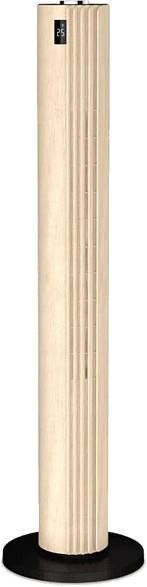 Rowenta Torenventilator Urban Cool VU6770 Hout look, 3 snelheden, automatische oscillatie, afstandsbediening, timer, auto modus