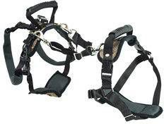 Merkloos Altranet Hondentuigje Carelift 80 114 Cm Nylon Bruin/zwart