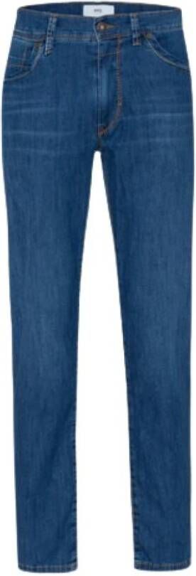BRAX Regular Fit Jeans Blauw Heren
