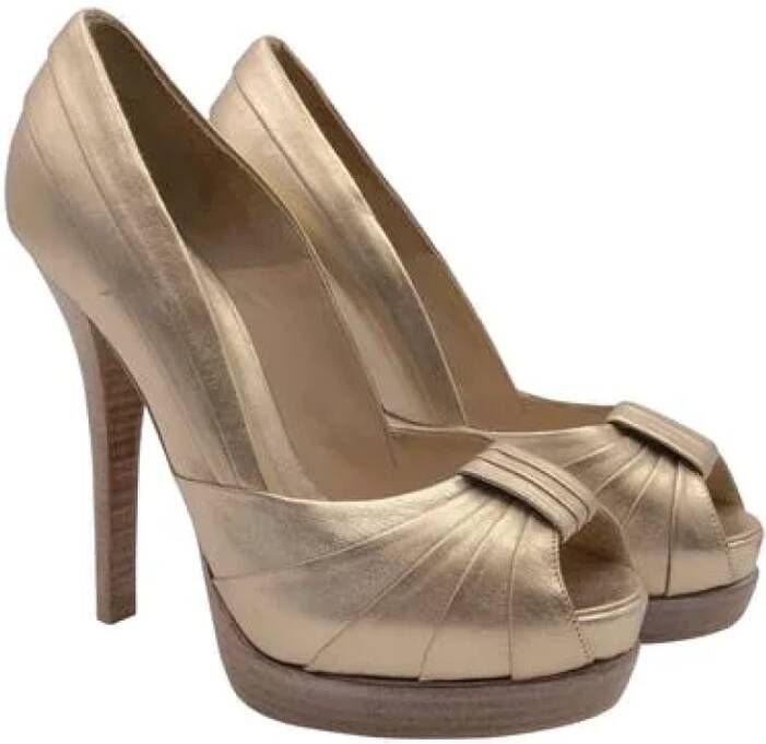 Fendi Vintage Vintage schoenen Grijs Dames