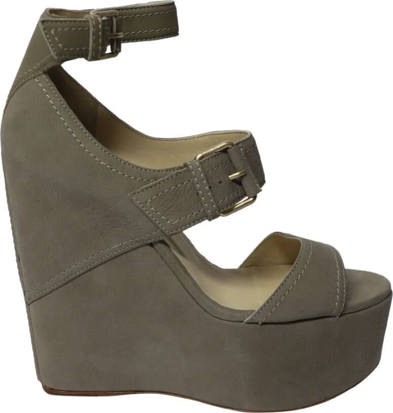 Jimmy Choo Pre owned Vintage schoenen Grijs Dames