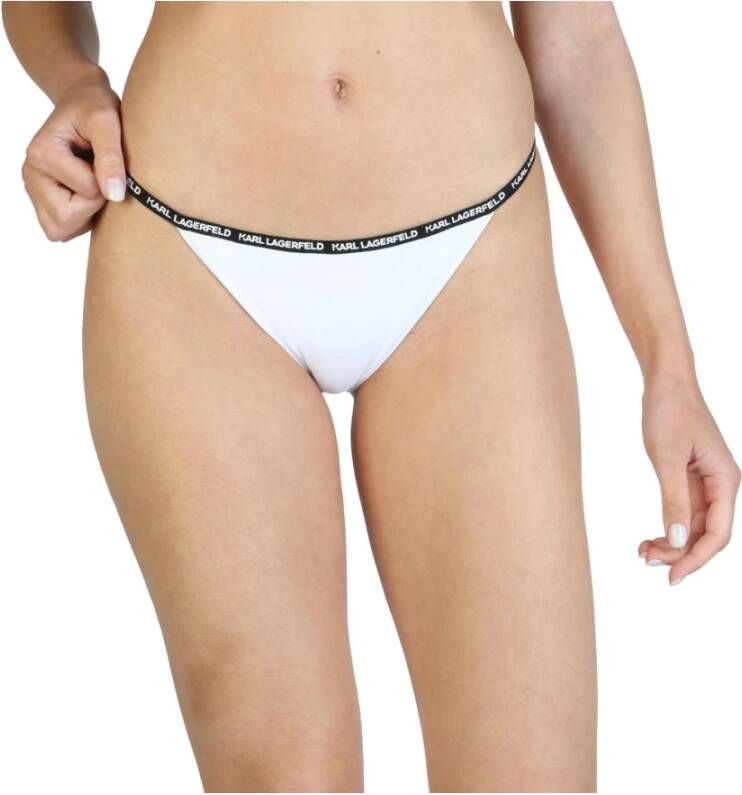Karl Lagerfeld Bikini bodem merken tape bodem , Rood, Dames