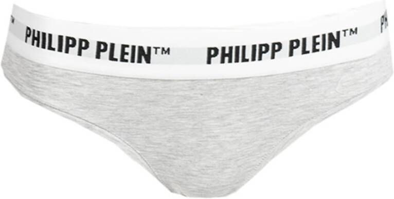 Philipp Plein "Bi Pack" panties , Grijs, Dames