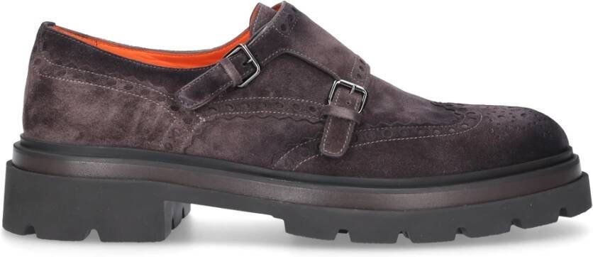 Santoni Instappers & Slip ons Grijs Heren