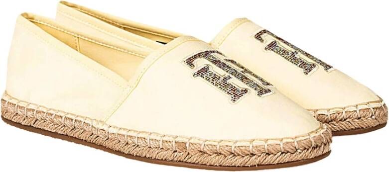 Tommy Hilfiger Espadrilles TH LOGO ESPADRILLE met gekleurd th borduursel