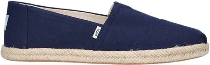 TOMS Espadrilles Women Espadrille Alpargata Rope Blauw