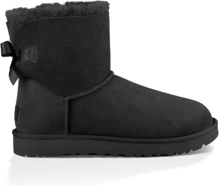 Ugg Mini Bailey Bow II Laarzen voor Dames in Caribou,| Shearling