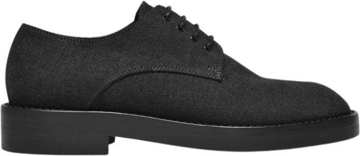 Ann Demeulemeester Olivier Derbies in Grey Leather , Grijs, Heren