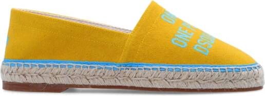 Dsquared2 One Life One Planet Collection Espadrilles , Geel, Dames