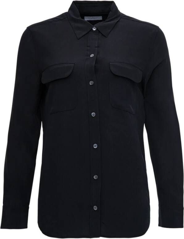 Equipment Longsleeve shirts Zwart Dames