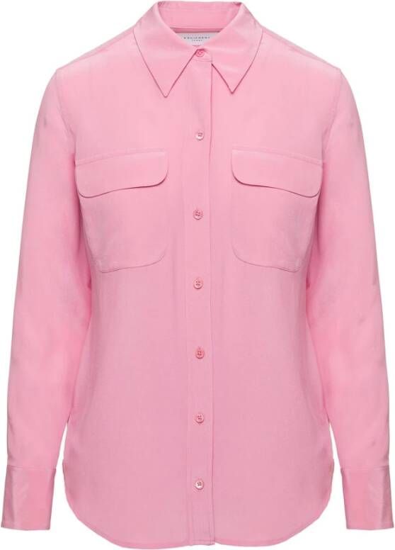 Equipment Longsleeve shirts Roze Dames