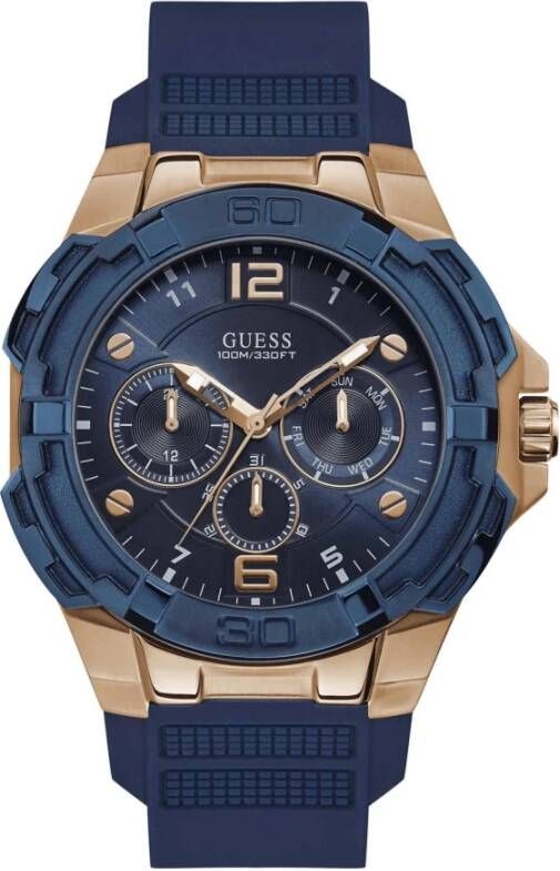 Guess Horloges Blauw Heren
