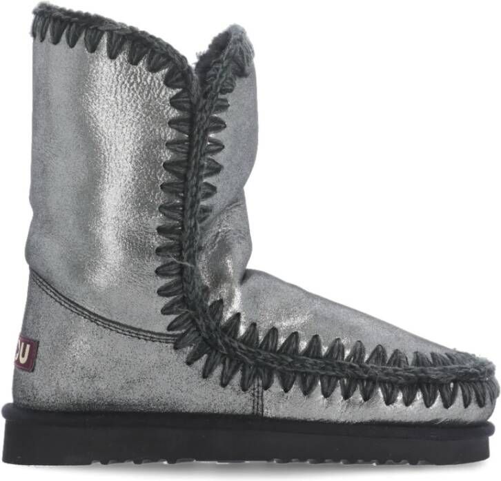 Mou Winterlaarzen , Grijs, Dames