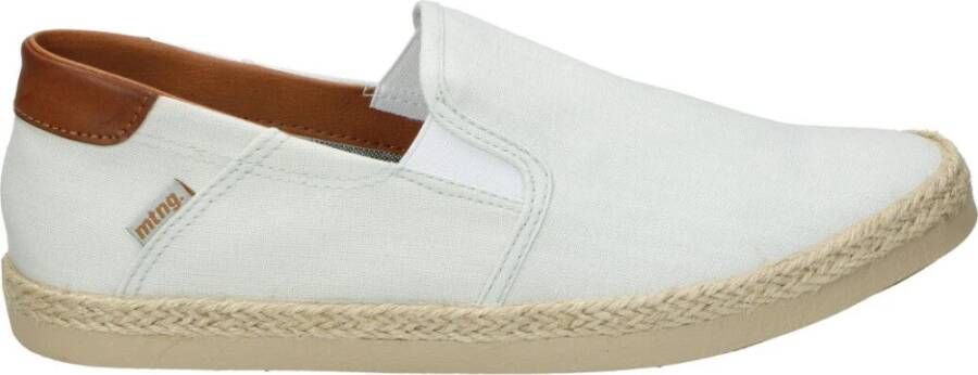 Mtng Espadrilles Wit Heren