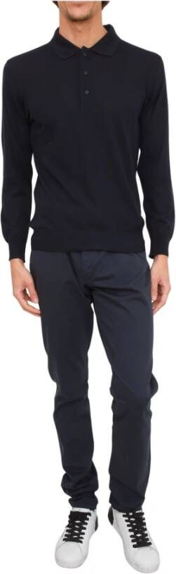 PAUL & SHARK Polo Blouse , Blauw, Heren