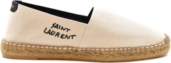 Saint Laurent Espadrilles Wit Heren