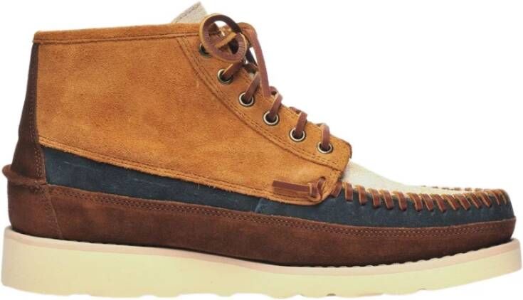 Sebago Veterschoenen & Veterboots Oranje Heren