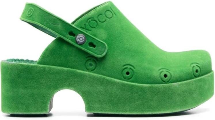 Xocoi Schoenen Groen Dames