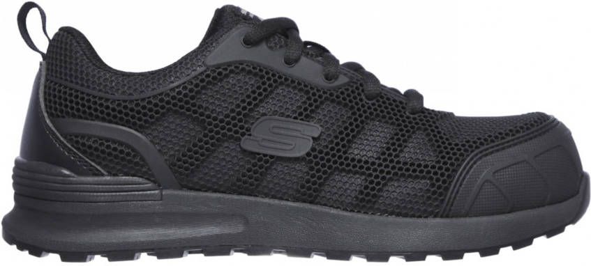 skechers Werkschoenen Bulkin Ayak 77289EC/BBK Zwart