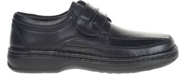 Ara comfort leren instappers zwart