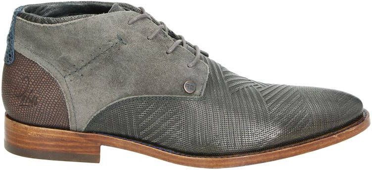 Rehab Salvador Zig Zag hoge nette schoenen grijs