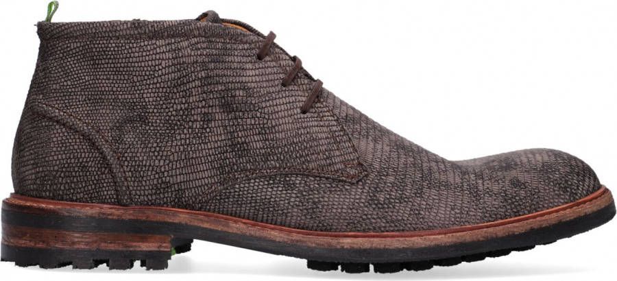 Floris van bommel 20090 Dark Grey H Wijdte Veter boots