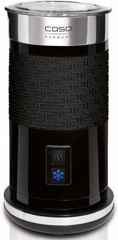 Caso Melkopschuimer Fomini Crema Zwart/Zilverkleur