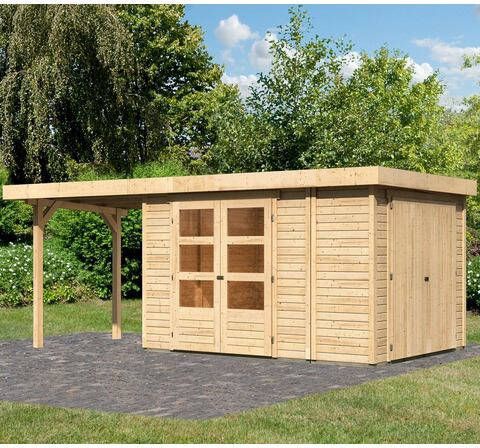 Woodfeeling | Tuinhuis Retola 4 met Overkapping 2, 4 en Opslagruimte
