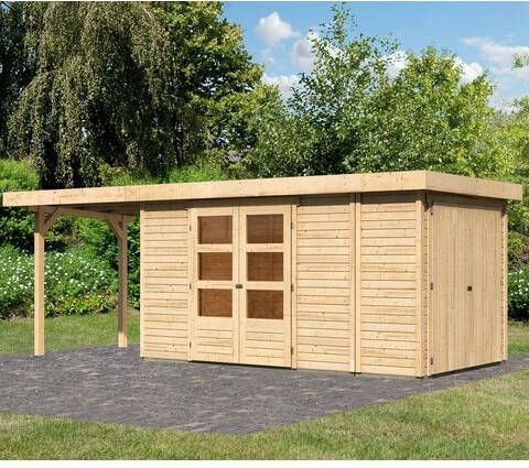 Woodfeeling | Tuinhuis Retola 5 met Overkapping 2, 4 en Opslagruimte