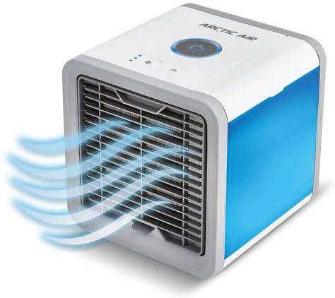 MediaShop Luchtkoeler Arctic Air koelt, besprenkelt en verfrist de lucht in jouw omgeving