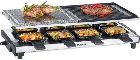 Severin RG2373 Steengrill Zwart
