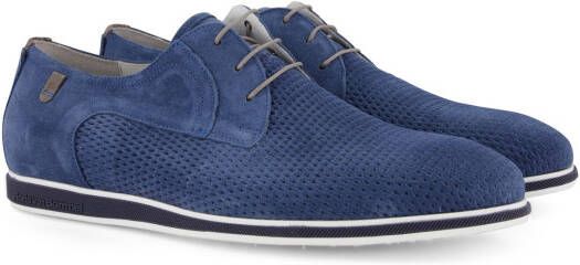 Floris van bommel Presli 02.19 Blue H Wijdte Veterschoenen