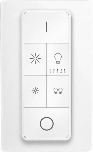 KlikAanKlikUit AYCT-202 Afstandsbediening met muurbevestiging Smart home accessoire Wit