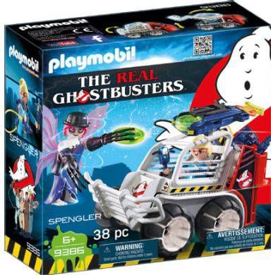Playmobil ® THE REAL GHOSTBUSTERS™ Spengler met kooiauto 9386