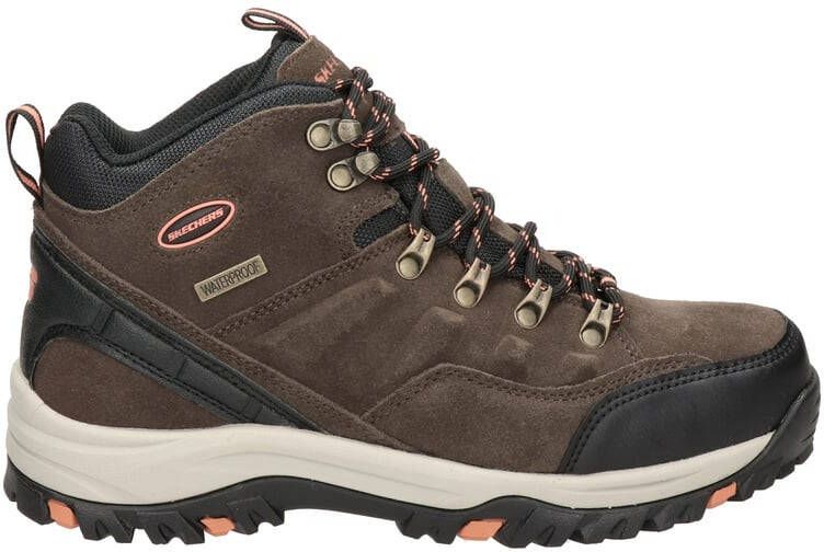Skechers Relment Pelmo suède wandelschoenen bruin