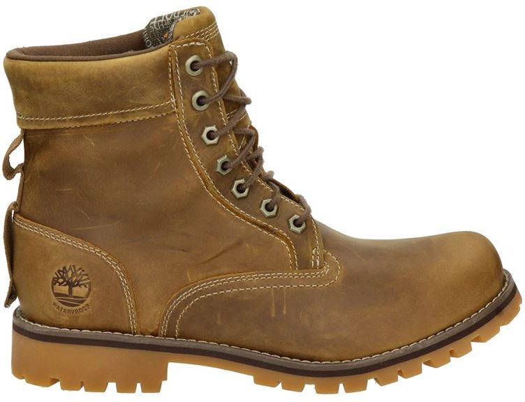 Timberland Rugged WP leren veterboots bruin